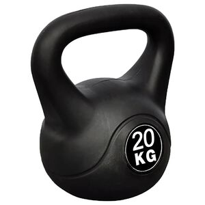 Greutate tip bilă cu m&acirc;ner Kettlebell, 20 kg
