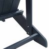 vidaXL Scaun Adirondack Albastru marin 82 x 74 x 92 cm HDPE