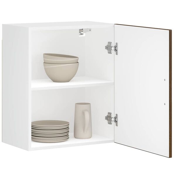 vidaXL Dulapuri de bucatarie 2 buc Porto lemn prelucrat stejar maro