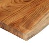 vidaXL Blat masă 120x40x3,8 cm dreptunghiular lemn acacia margine vie