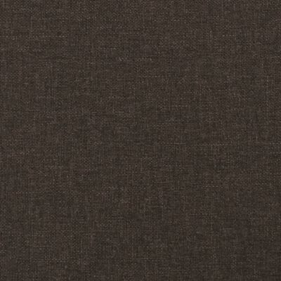 vidaXL Taburet, maro închis, 78x56x32 cm, material textil