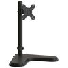 vidaXL Suport de perete pentru monitor VESA 75/100 mm, negru, oțel
