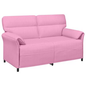 vidaXL Canapea cu 2 locuri 2-Locuri Roz 158 x 83 x 95 cm Țesătură