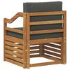vidaXL Set de canapele de exterior Lemn de acacia solid și poliester