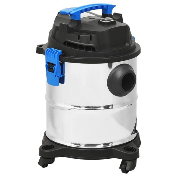 vidaXL Aspirator cu aspirare umedă și uscată, argintiu, 20 L, 1200 W