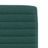vidaXL Scaune de bucătărie, 2 buc., verde &icirc;nchis, material textil