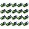 vidaXL Chingi de fixare cu clichet, 20 buc., verde, 6 m, 800 daN