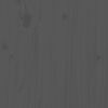 vidaXL Noptiere, 2 buc., gri, 40x34x55 cm, lemn masiv de pin
