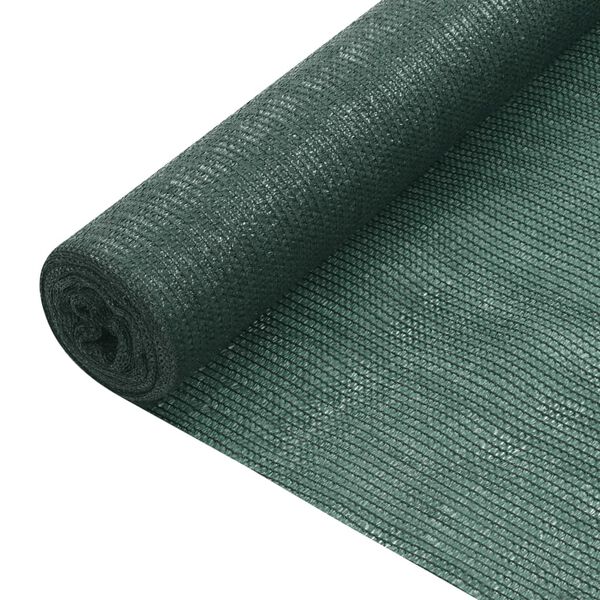 vidaXL Plasă pentru intimitate, verde, 1,8x25 m, HDPE, 75 g/m&sup2;