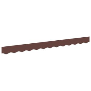 vidaXL &Icirc;nlocuire pentru faldurile de awning Dungi maro 230 x 20 cm