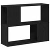 vidaXL Set comodă TV 80 x 24 x 63 cm Stejar Negru Lemn prelucrat