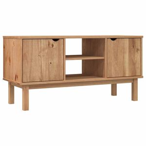 vidaXL Dulap TV "OTTA", 113,5x43x57 cm, lemn masiv de pin