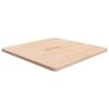vidaXL Blat de masă pătrat, 70x70x2,5 cm, lemn masiv stejar netratat