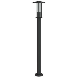 vidaXL Lampă exterioară de podea, negru, 100 cm, oțel inoxidabil
