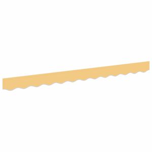 vidaXL &Icirc;nlocuire pentru faldurile de awning Nisipiu 381 x 20 cm
