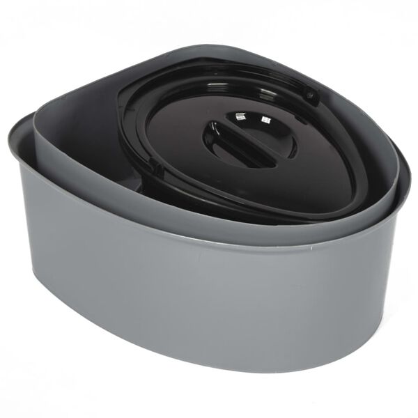 Bo-Camp Toaletă portabilă, gri, 7L