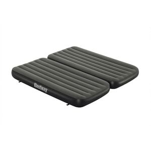 Bestway Saltea gonflabilă 3 &icirc;n 1, negru și gri, 188x99x25 cm