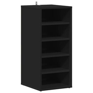 vidaXL Sisteme de &icirc;ncălțăminte 31,5 x 35 x 70 cm Negru