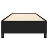vidaXL Cadru pat fără saltea țesătură neagră 90x200 cm