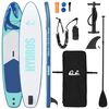 vidaXL Plăcuță de apă gonflabilă Stand Up HYDROS 366 x 81 x 15 cm