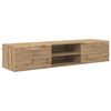 vidaXL Dulap din Lemn Stejar Artizanal 150 x 39 x 30 cm Lemn compozit