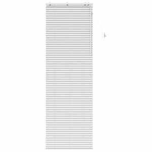 vidaXL Jaluzea venetiană Alb 85 x 250 cm 35 mm Lemn solid de Paulownia