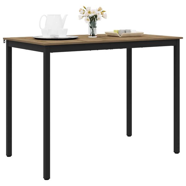 vidaXL Masă Bar &icirc;n Picioare Lemn compozit