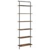 vidaXL Raft pentru cărți 6 niveluri 60 x 24 x 203 cm Lemn prelucrat