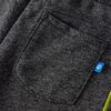 Pantaloni de trening pentru copii, gri melanj, 116
