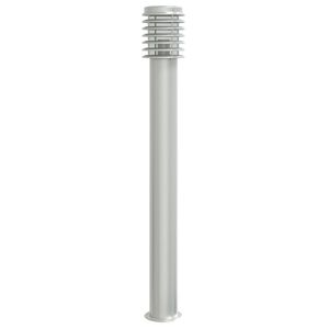vidaXL Lampă exterioară de podea, argintiu, 110 cm, oțel inoxidabil