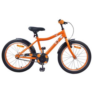 vidaXL Bicicletă pentru Copii 18 Inci pentru 5-7 ani Portocaliu