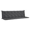 vidaXL Pernă bancă de grădină antracit 200x(50+50)x7 cm textil oxford