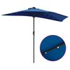 vidaXL Parasol de Grădină albastru 294 x 150 x 223 cm țesătură