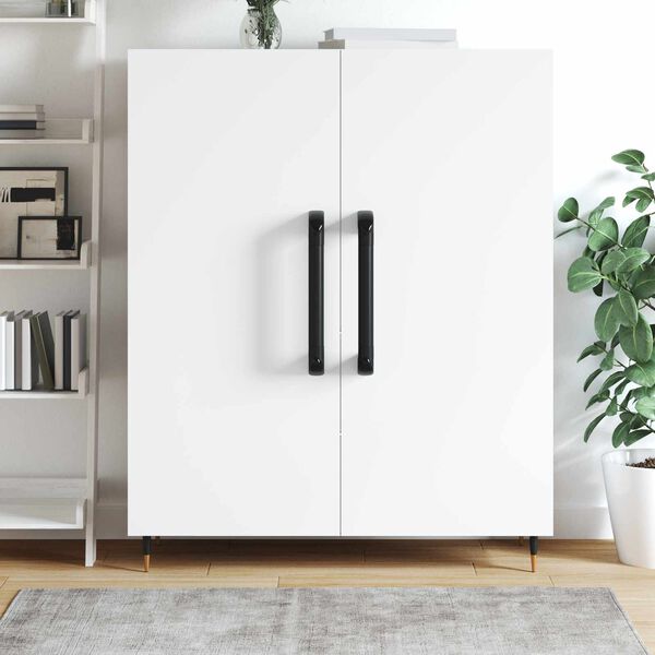 vidaXL M&acirc;nere Simplu 2 pcs Negru 380 x 34 x 85 mm Aluminiu și PP