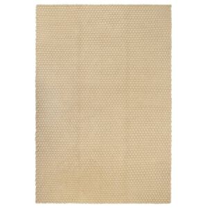 vidaXL Covor dreptunghiular, natural, 160x230 cm, bumbac
