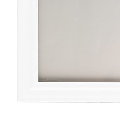 vidaXL Rame foto colaj pentru perete/masă, 5 buc., alb, 50x70 cm, MDF