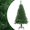 vidaXL Pom de Crăciun artificial cu ramuri groase, verde, 150 cm, PVC