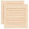 vidaXL Uși de dulap design lambriu 2 buc. 39,5x39,4 cm lemn masiv pin