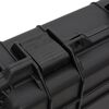 vidaXL Bagaj de zbor cu roți, negru, 96x42x16 cm, PP