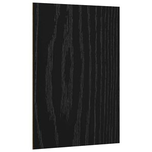 vidaXL Panouri de decor 12 buc. Stejar Negru 21 x 30 x 0,27 cm
