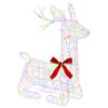 vidaXL Cerb de Crăciun 3D LOVIISA 140 LED-uri Multicolor