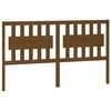 vidaXL Tăblie de pat, maro miere, 155,5x4x100 cm, lemn masiv de pin
