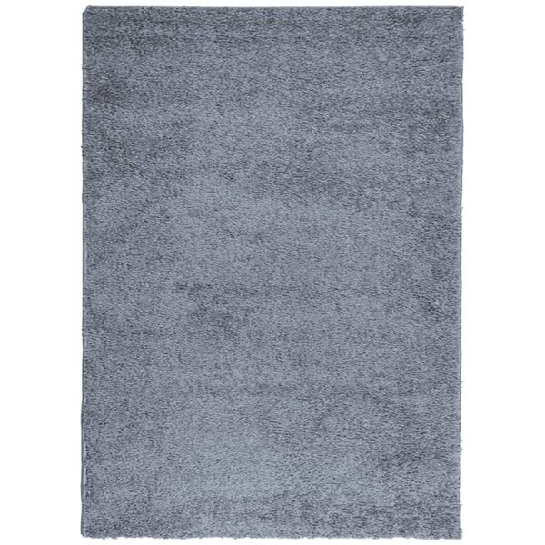 vidaXL Covor pufos "PAMPLONA" cu fire &icirc;nalte albastru modern 240x340cm