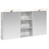 vidaXL Set dulap baie 3 buc. 140 x 14,5 x 70 cm Lemn prelucrat