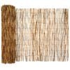 vidaXL Gard de Grădină Carbonizat 1000 x 90 cm Stuf