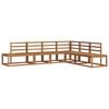 vidaXL Set de canapele de exterior 6 Bucată natural