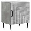 vidaXL Dulap de noapte Gri Beton 43 x 34,5 x 50 cm Lemn prelucrat