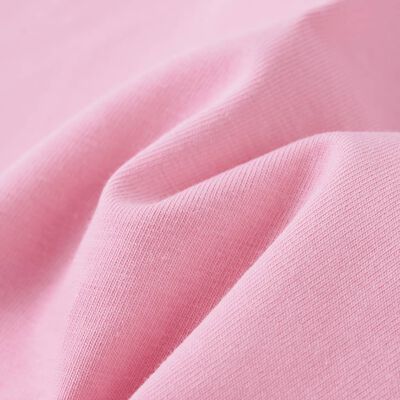 Tricou pentru copii cu mâneci scurte, roz aprins, 92