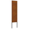 vidaXL Ecran de intimitate pentru grădină Traforaj Ruginit 32 x 140 cm