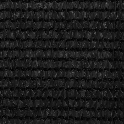 vidaXL Covor pentru cort, negru, 200x400 cm
